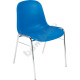 Krzesło BETA Chrom niebieskie