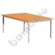 Stół świetlicowy Standard 120 x 80 cm rozm. 6 aluminium