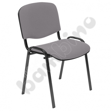 Krzesło konferencyjne ISO Black szare
